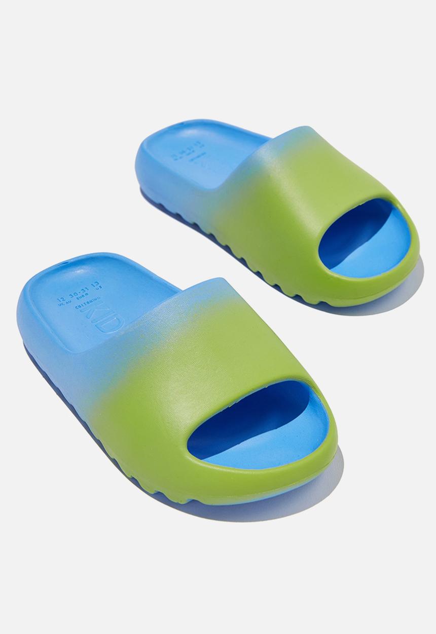 Cotton On - Sunny beach slide - blue ombre