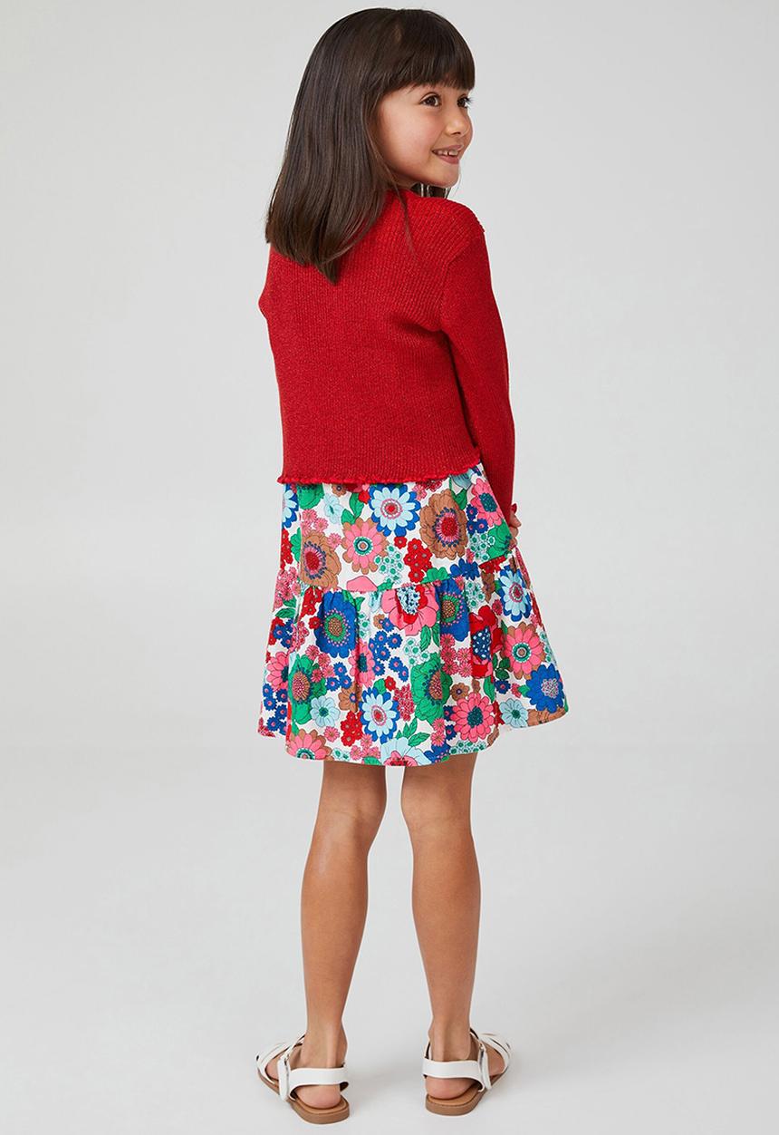 Cotton On - Mina cardigan - flame red sparkle