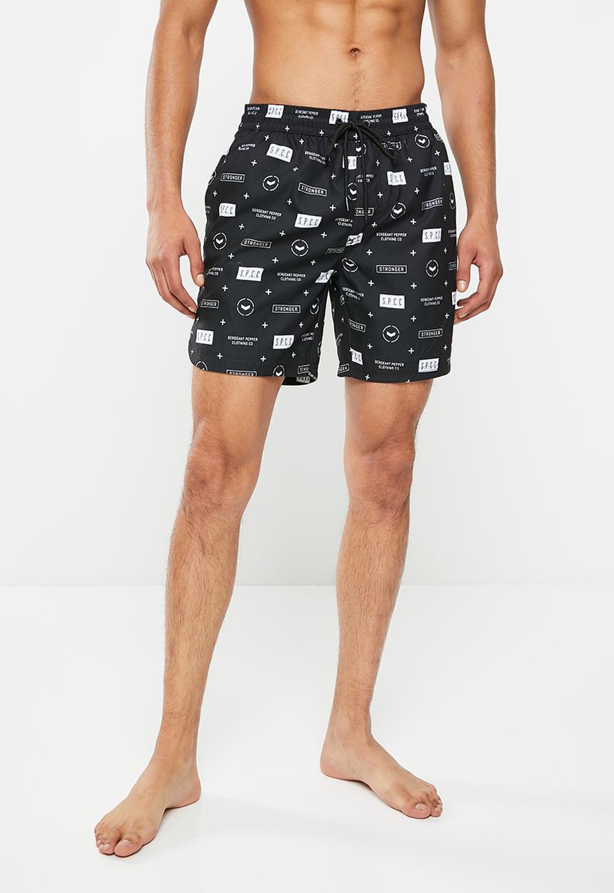 S.P.C.C - Nevitt swim short - black