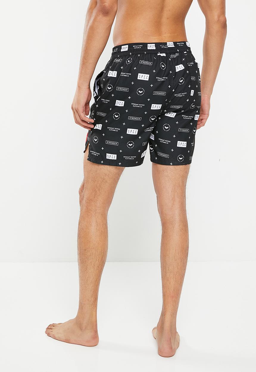 S.P.C.C - Nevitt swim short - black