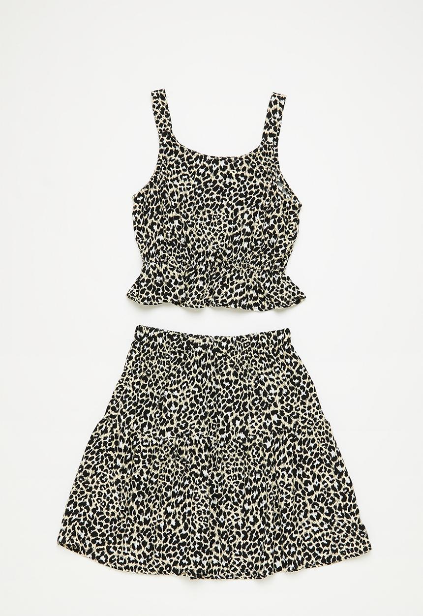 Superbalist - Blouse & skirt set - leopard print