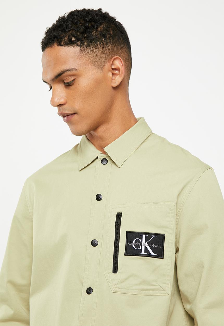 Calvin Klein - Utility overshirt - Wheat Fields