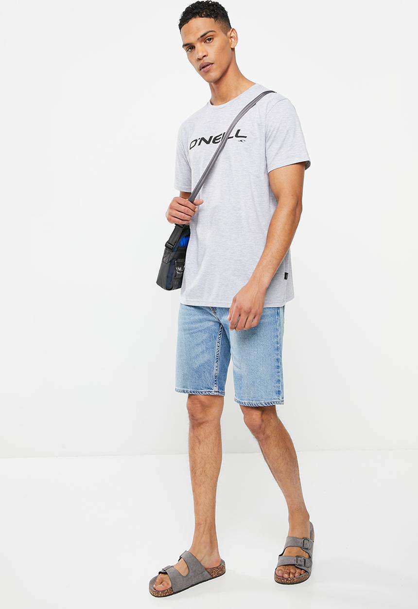 O'Neill - Ones big short sleeve tee - grey melange