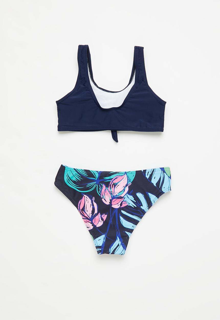 Rebel Republic - Girls 2 piece bikini - navy