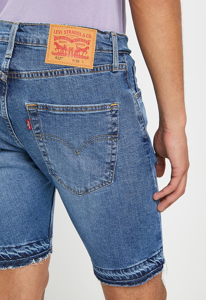 Levi’s® - 412 slim short - light-blue