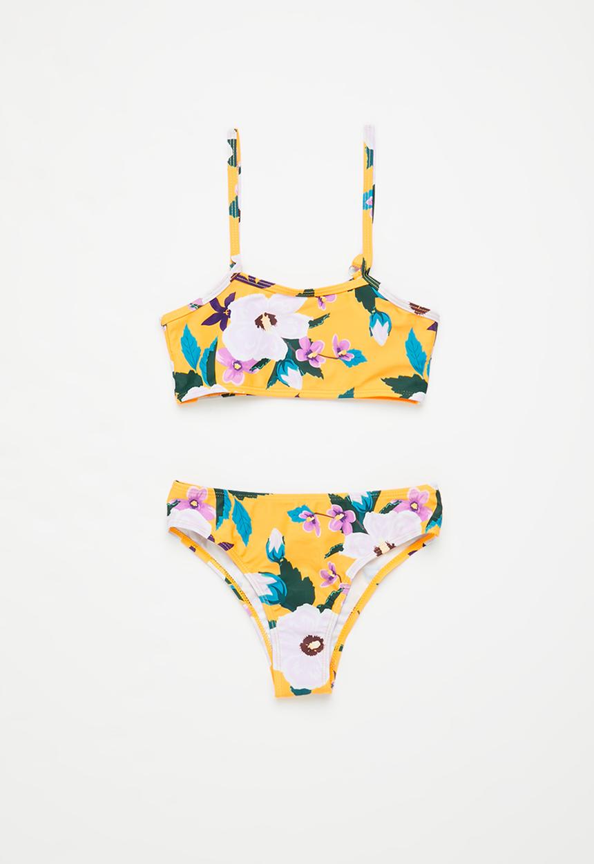 Rebel Republic - Girls 2 piece bikini - yellow