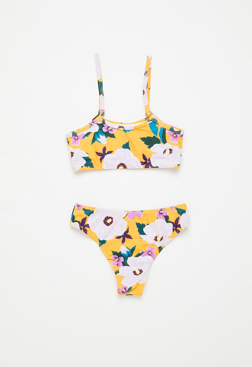 Rebel Republic - Girls 2 piece bikini - yellow