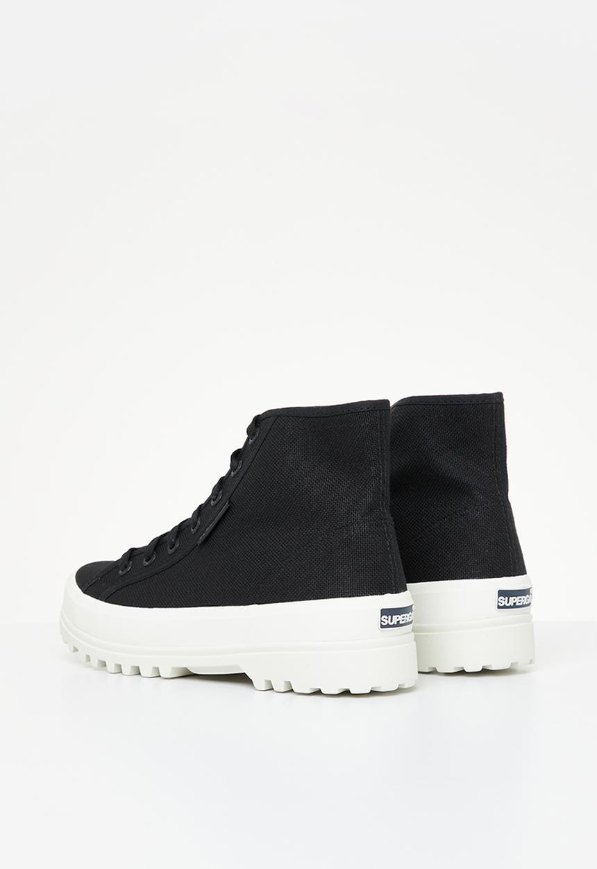 SUPERGA - S00gxg0 - adk total black white mastice