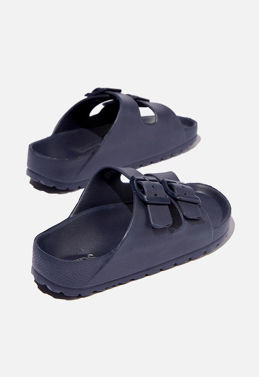 Cotton On - Twin strap slide - vintage navy