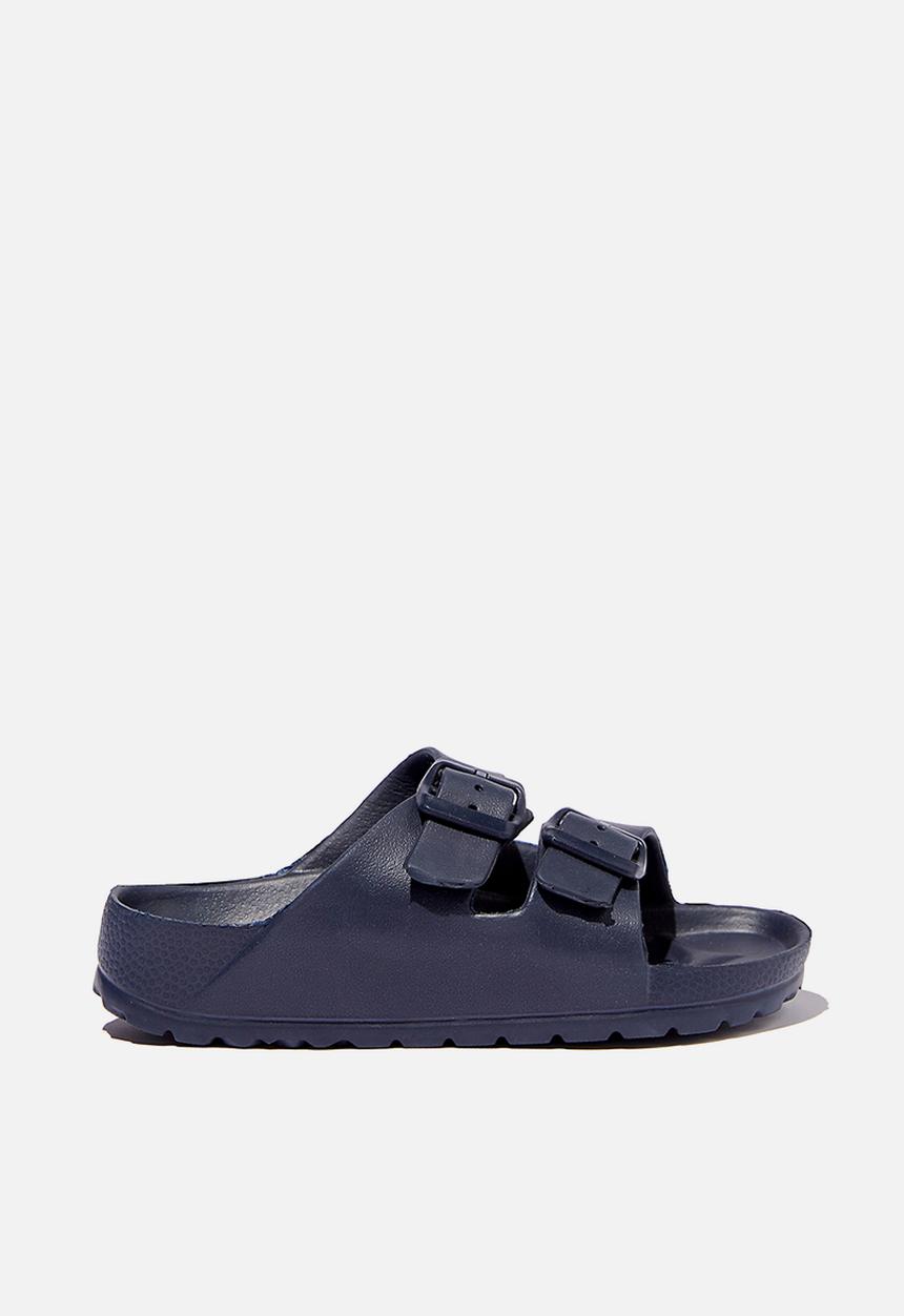 Cotton On - Twin strap slide - vintage navy