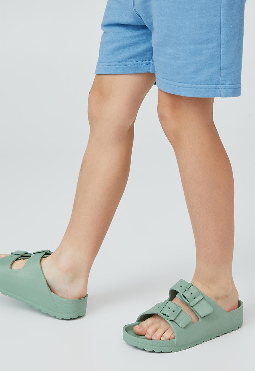 Cotton On - Twin strap slide - vintage navy