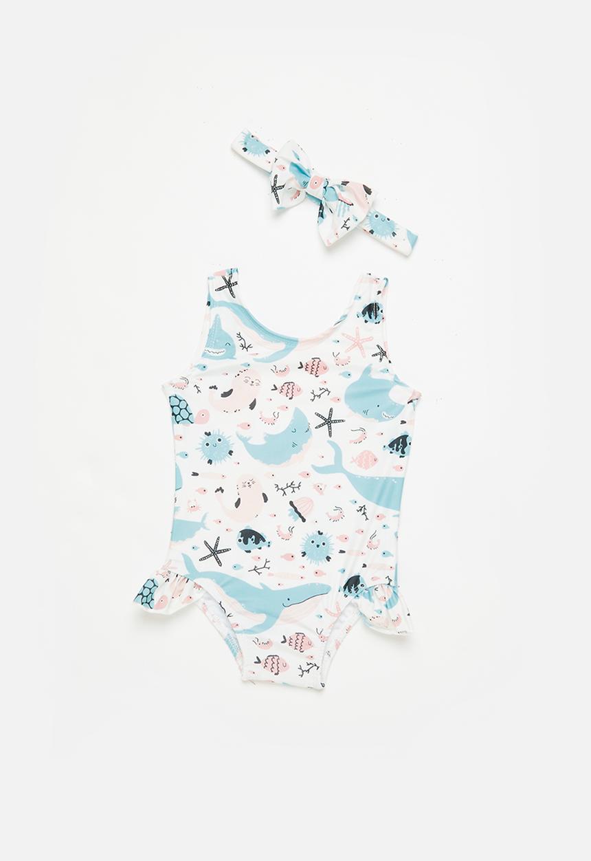 Pop Candy - Swimsuit & headband set - multi 4