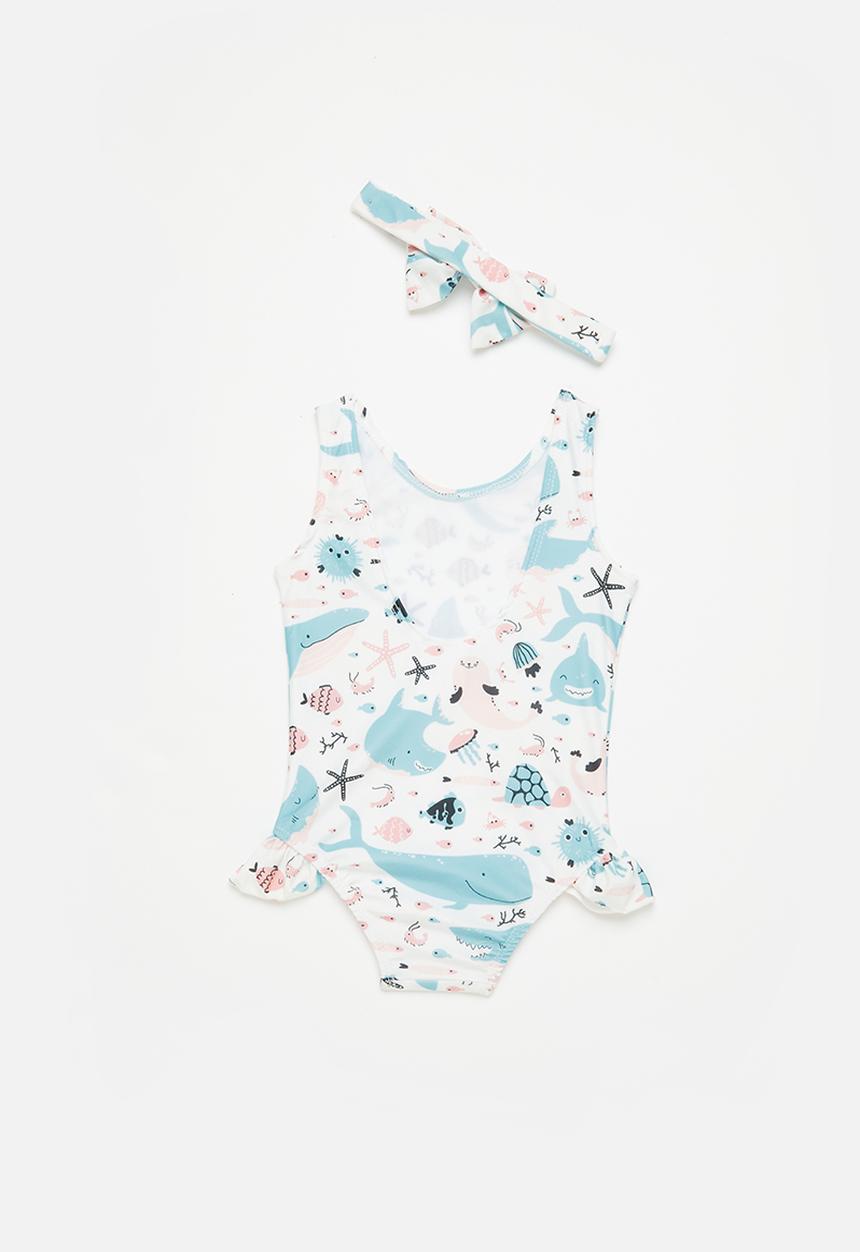 Pop Candy - Swimsuit & headband set - multi 4