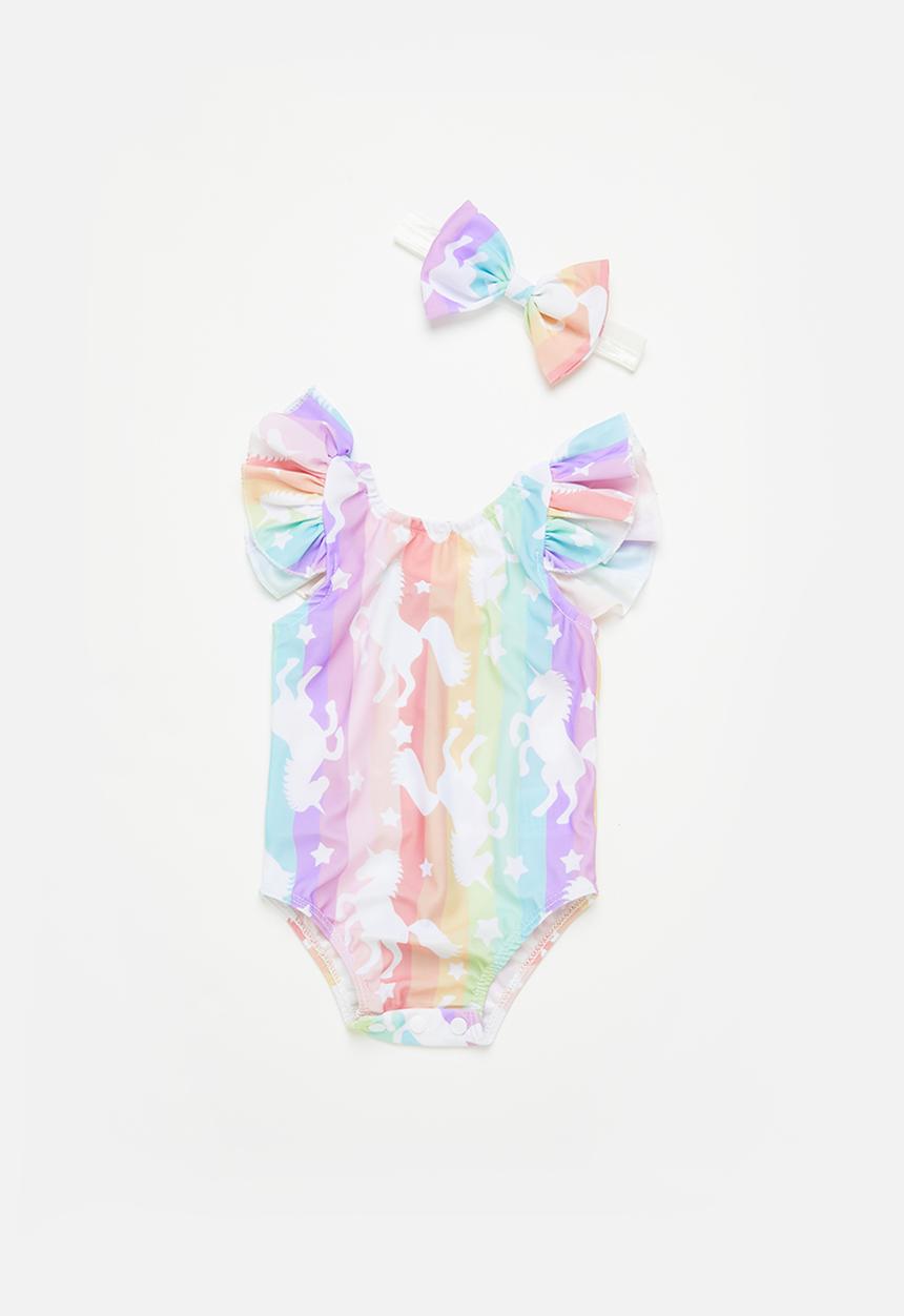 Pop Candy - Swimsuit & headband set - multi 1