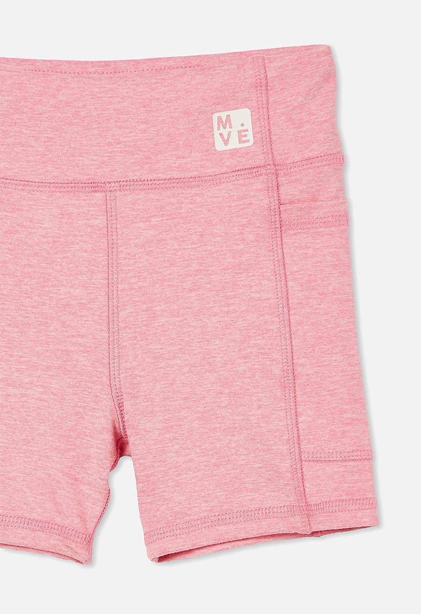 Cotton On - The pocket bike short - pink gerbera marle