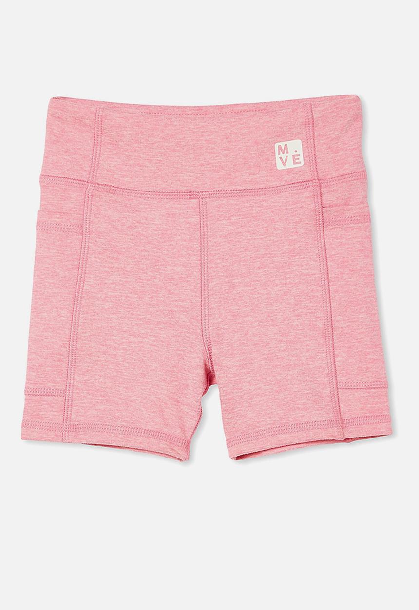 Cotton On - The pocket bike short - pink gerbera marle
