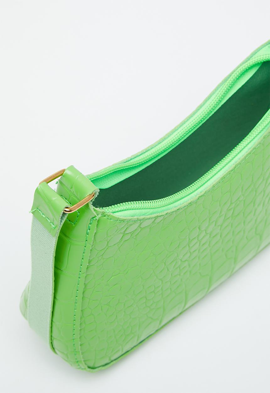 Superbalist - Paige baguette bag - green