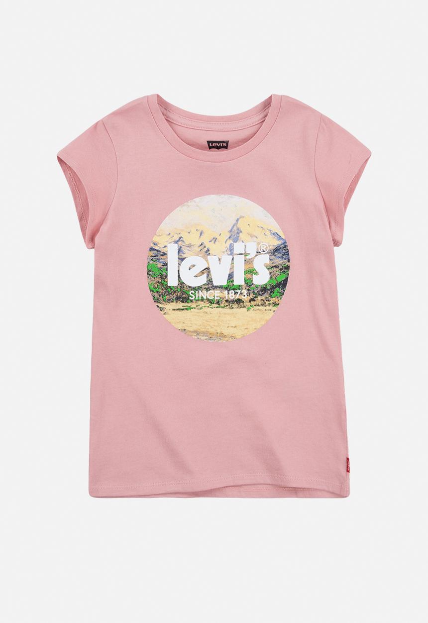 Levi’s® - Lvg short sleeve poster logo tee - bridal rose