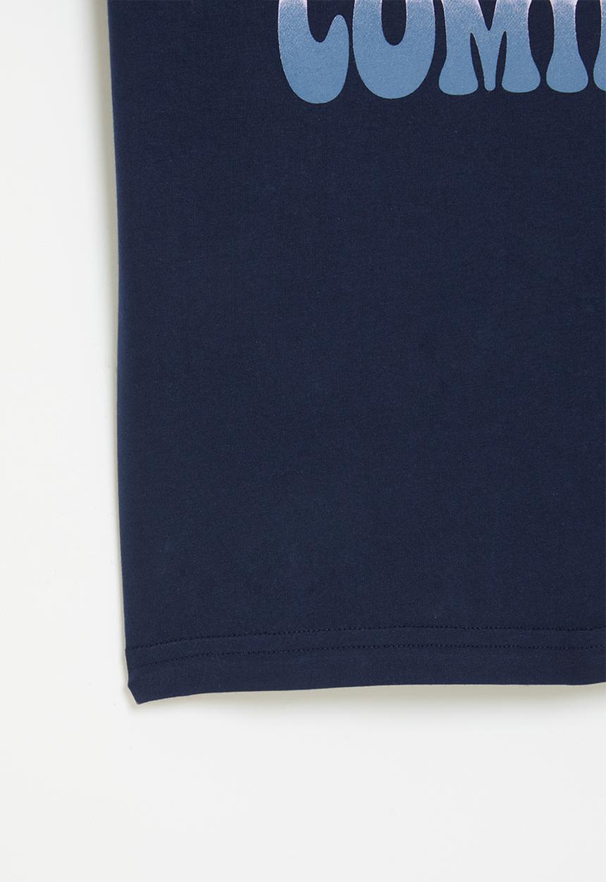 Superbalist - Retro T-shirt - navy