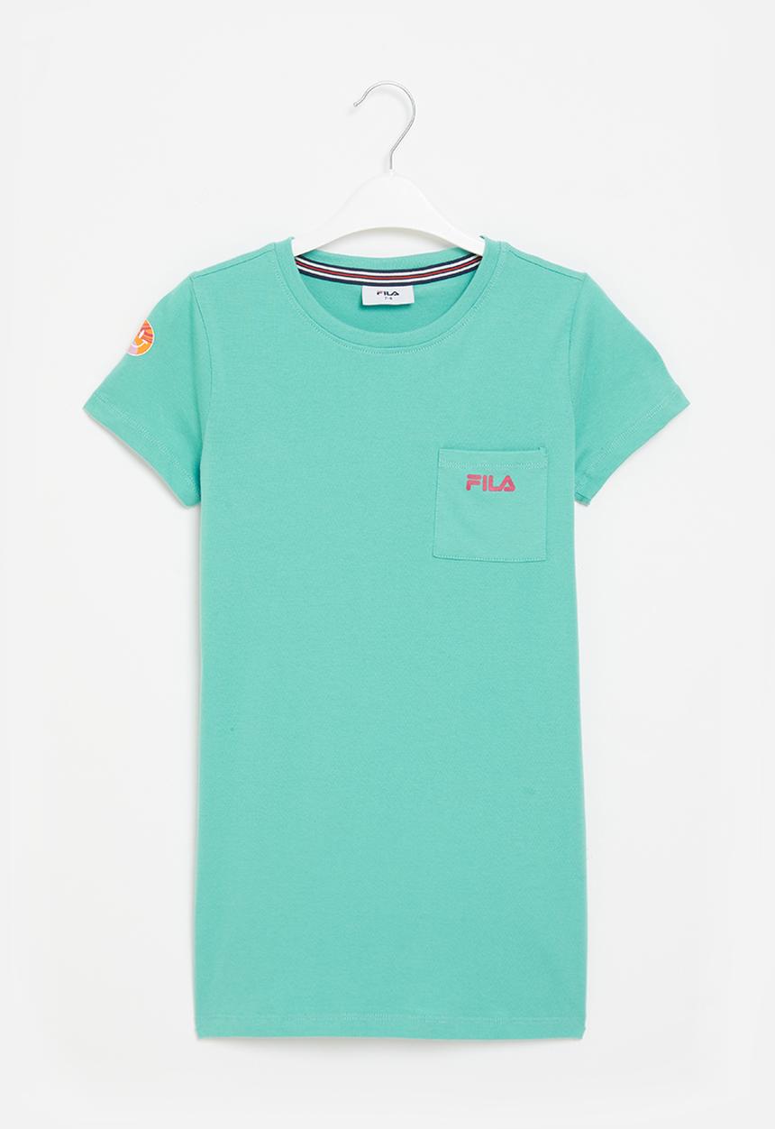 FILA - Carrie oversized T-shirt dress - porcelain
