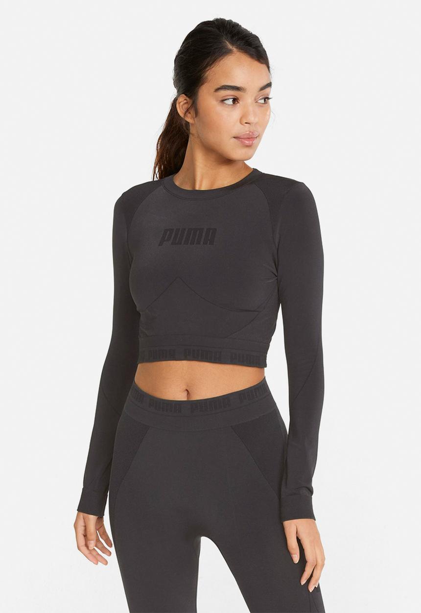 PUMA - Evoknit long sleeve tee - black