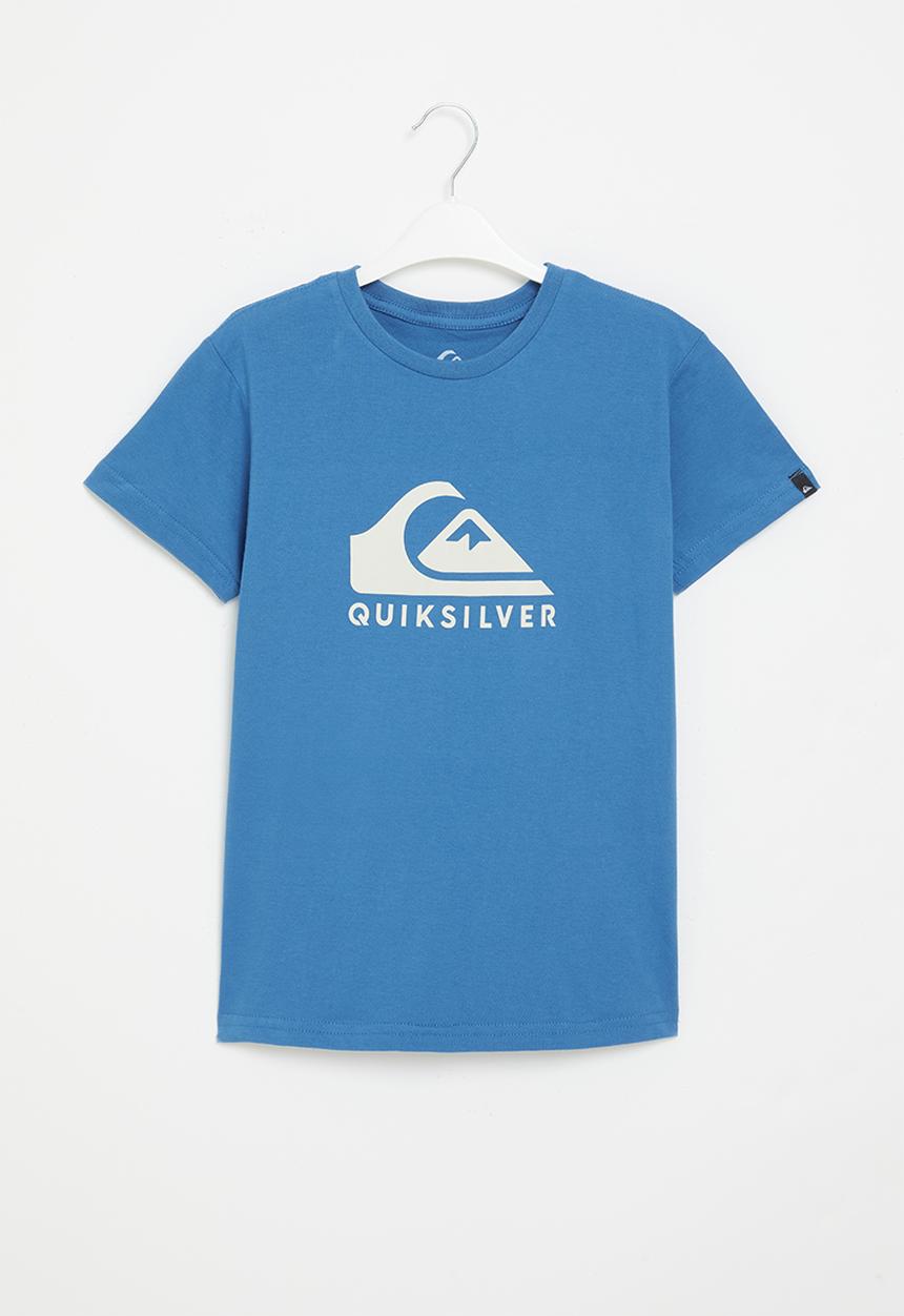 Quiksilver - Corp logo short sleeve - blue