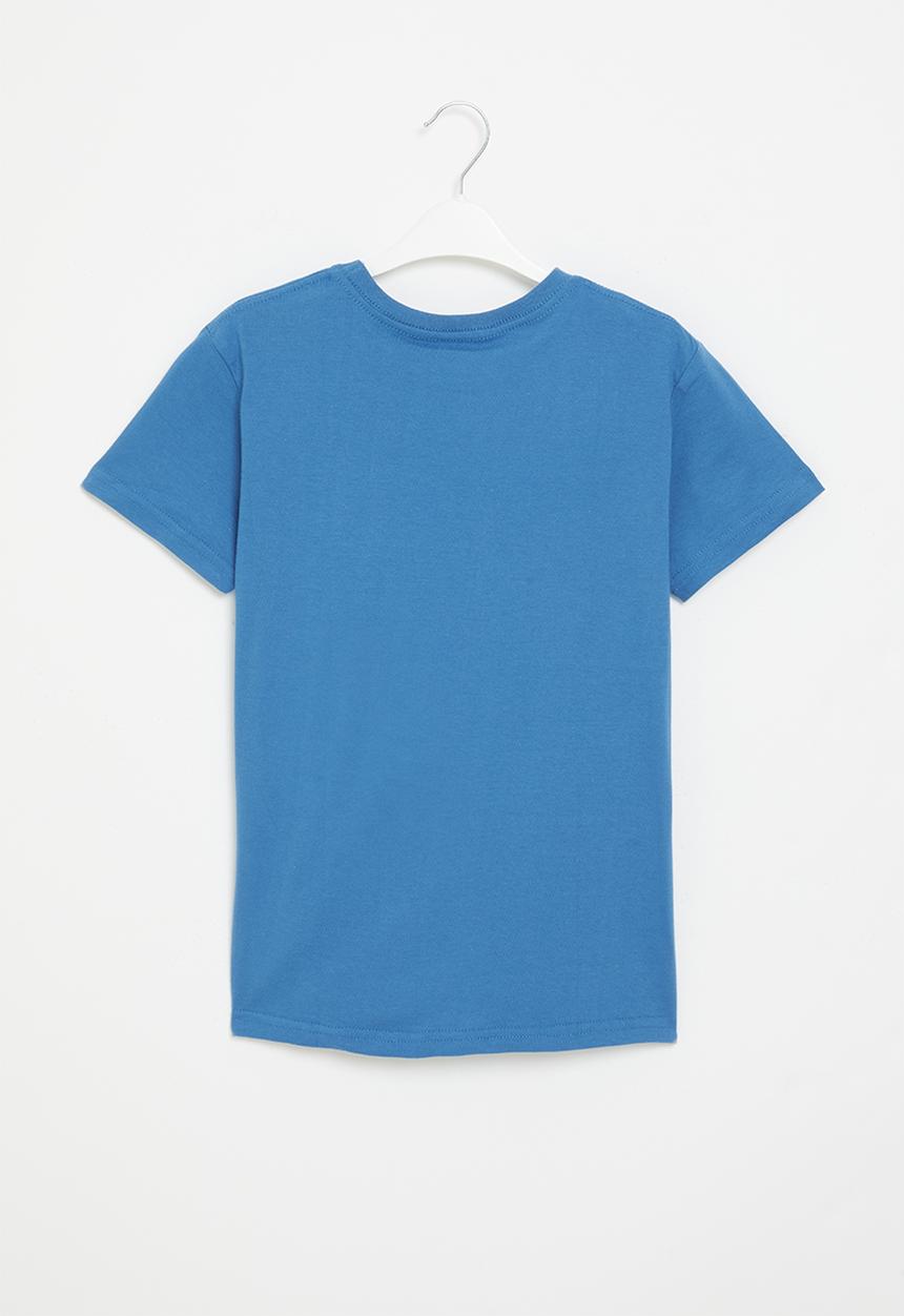 Quiksilver - Corp logo short sleeve - blue