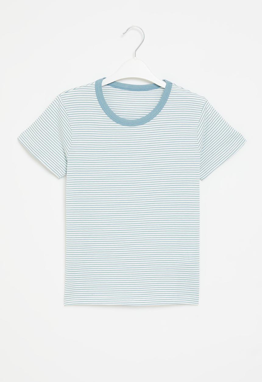 Pop Candy - Stripe tee - blue