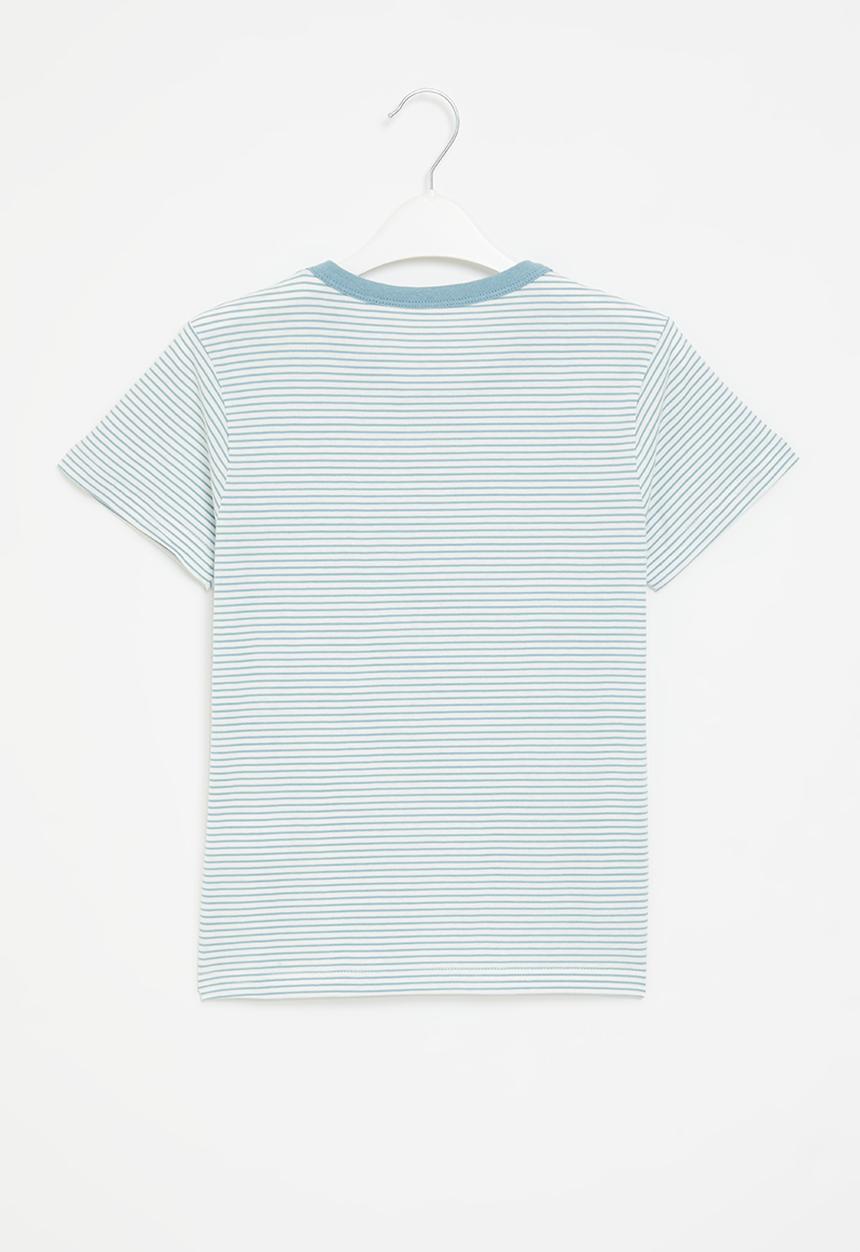 Pop Candy - Stripe tee - blue