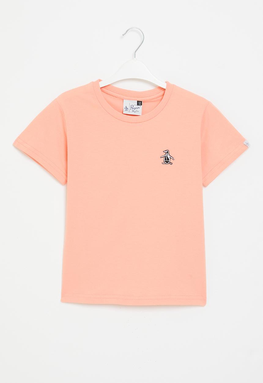 Original Penguin - Felt logo short sleeve tee - peaches n cream