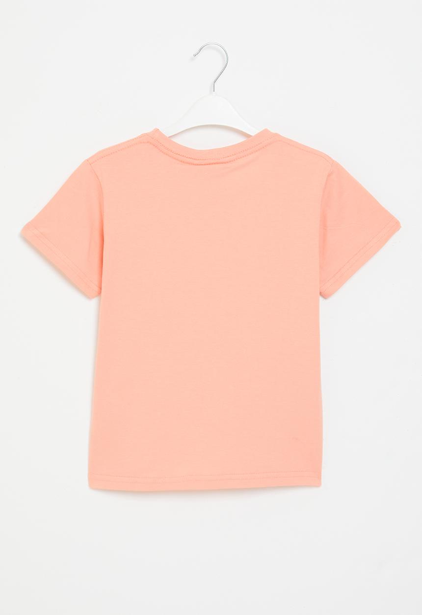 Original Penguin - Felt logo short sleeve tee - peaches n cream