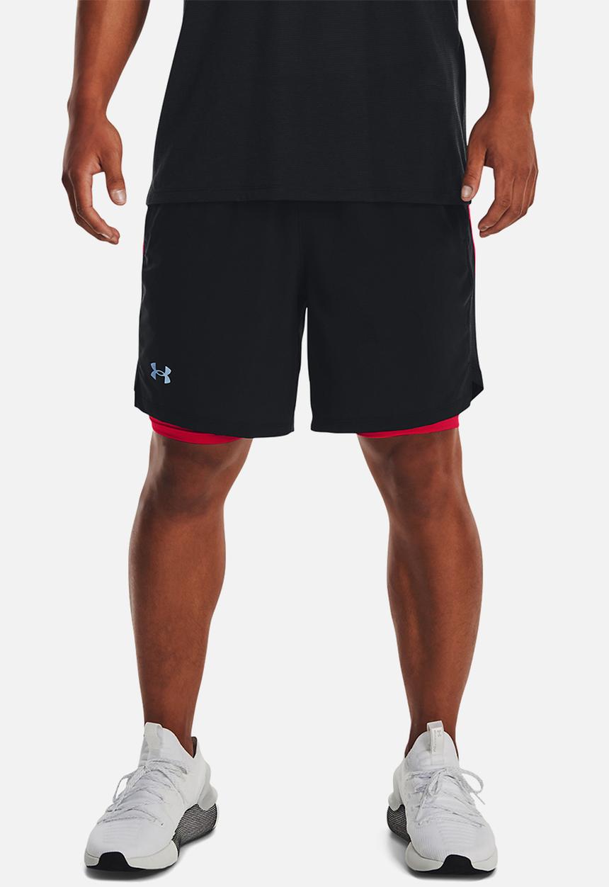 Under Armour - Ua launch 7'' 2-in-1 short - black