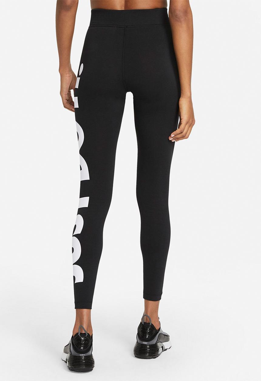 Nike - Nsw essntl gx hr leggng jdi - black & white