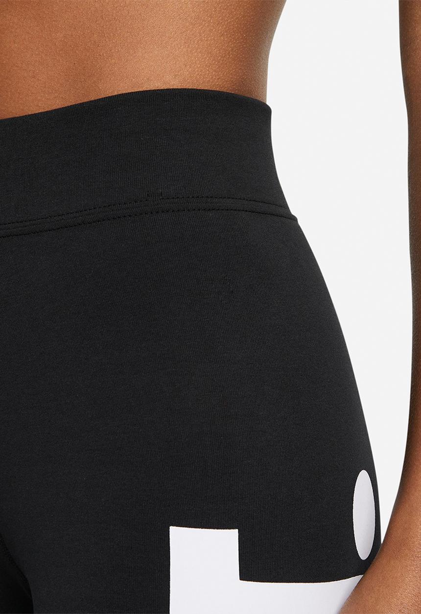 Nike - Nsw essntl gx hr leggng jdi - black & white