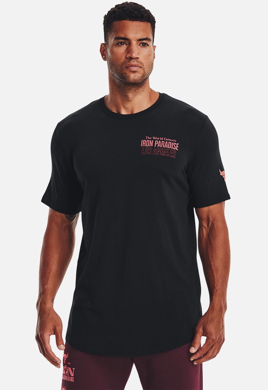 Under Armour - UA Project Rock 1800 short sleeve - black