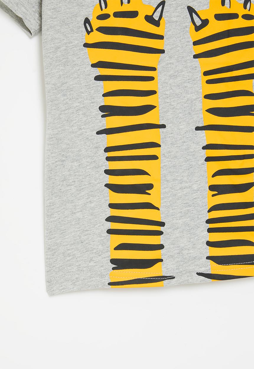 Pop Candy - Printed tee - grey