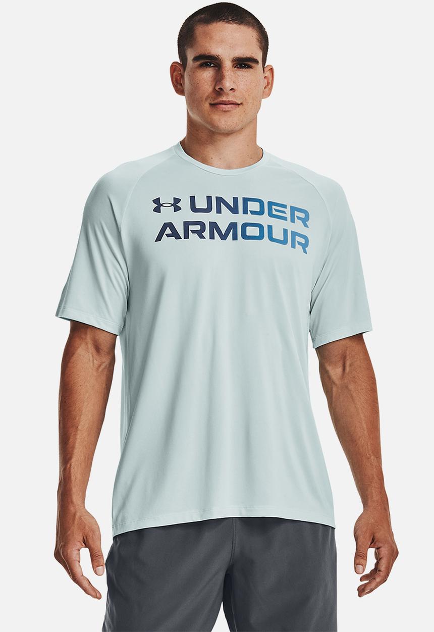 Under Armour - Ua tech 2.0 gradient short sleeve - fuse teal