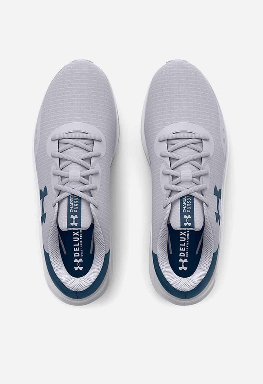 Under Armour - Ua charged pursuit 3 tech - mid gray/petrol blue