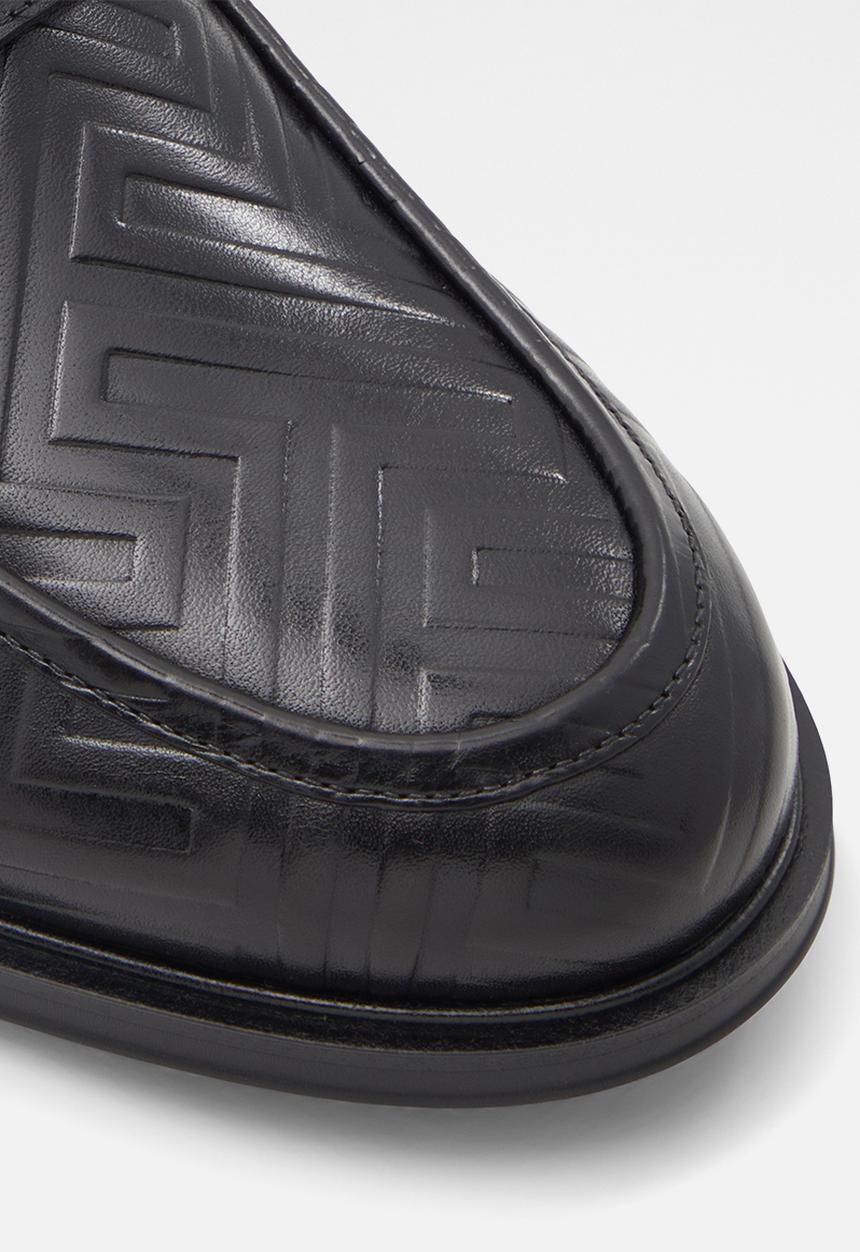 ALDO - Aleck leather - open black