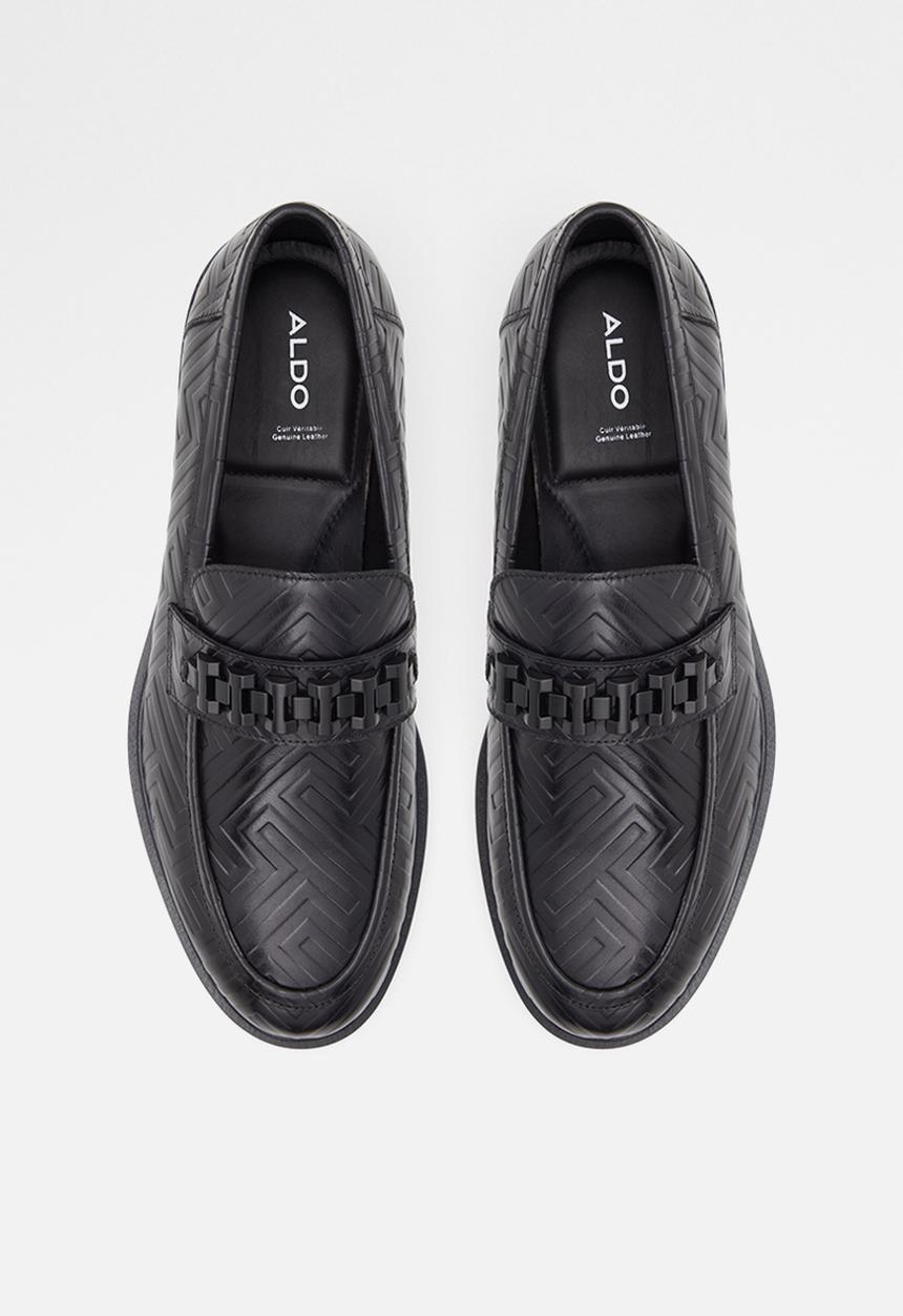 ALDO - Aleck leather - open black