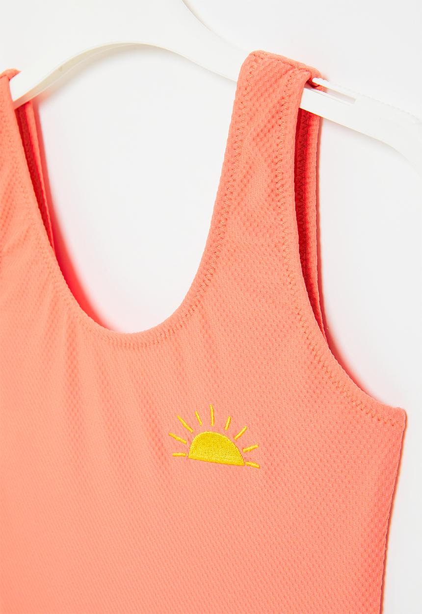 Rebel Republic - One piece bikini - peach