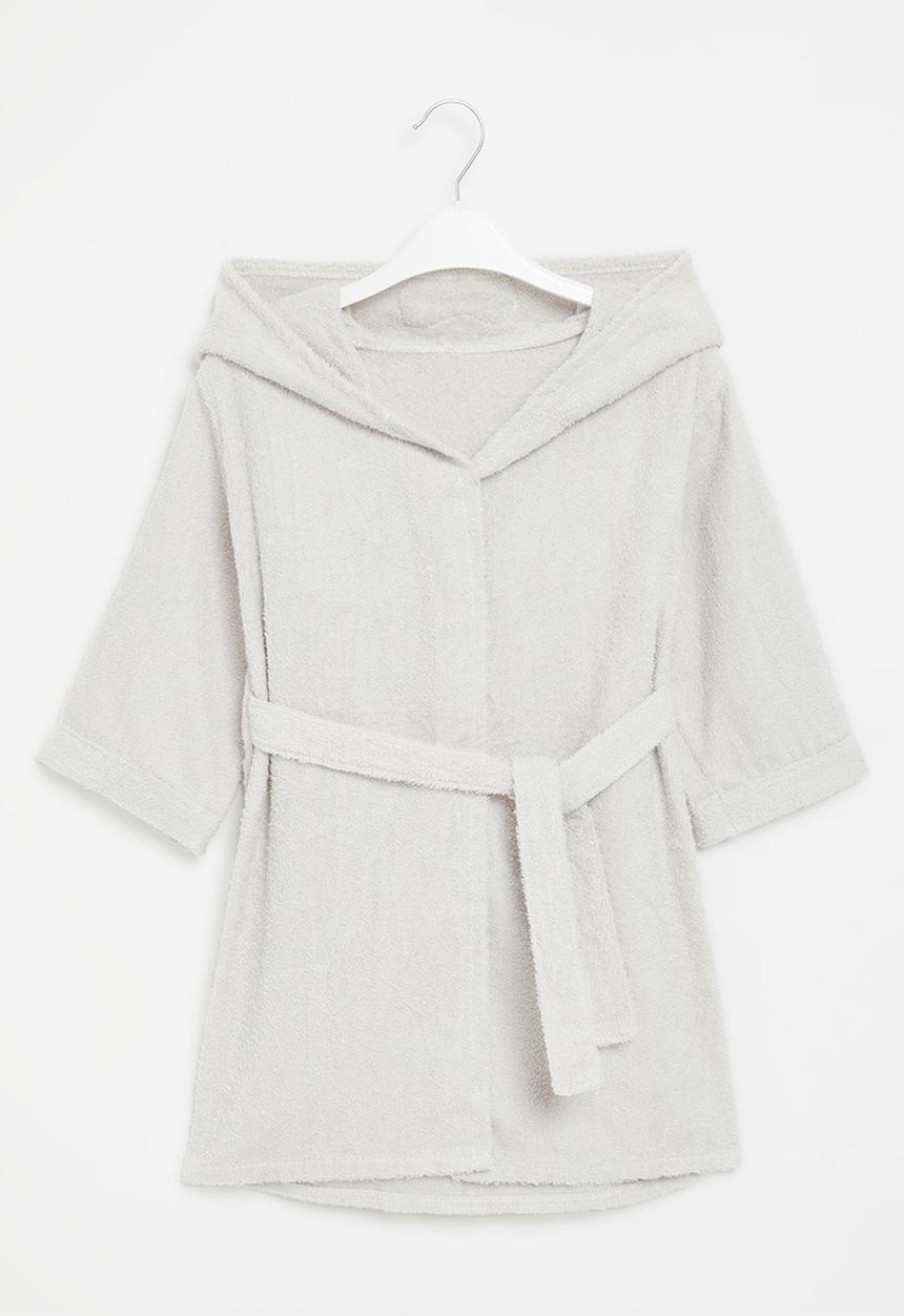 Pop Candy - Kids hooded gown - grey