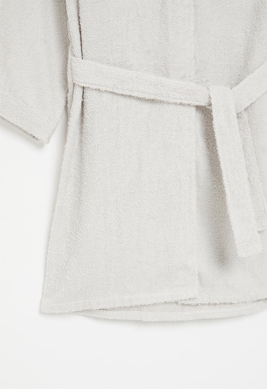 Pop Candy - Kids hooded gown - grey