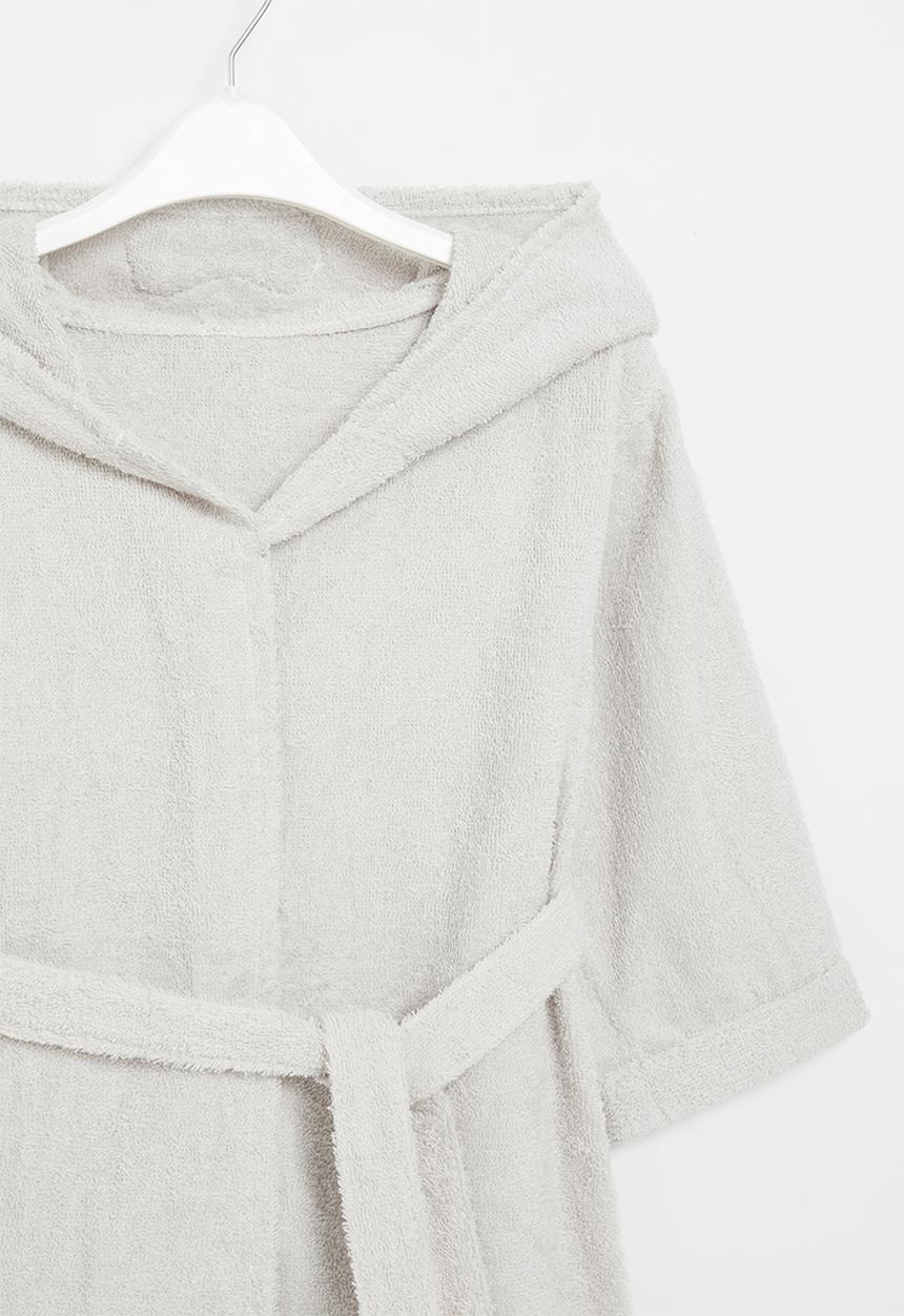 Pop Candy - Kids hooded gown - grey