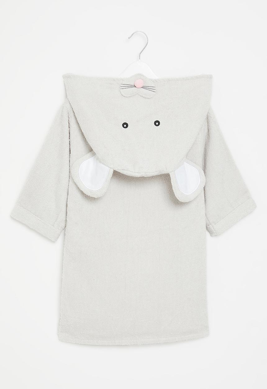 Pop Candy - Kids hooded gown - grey