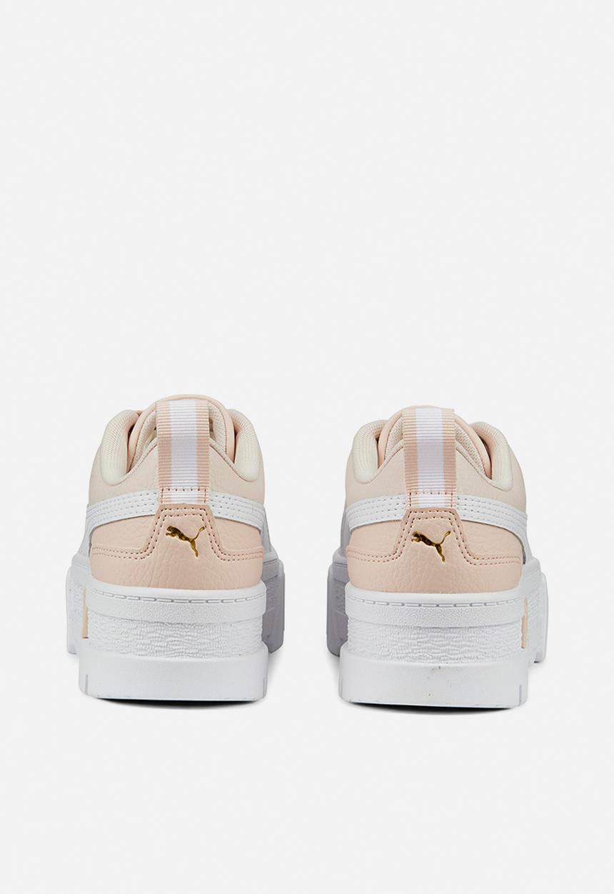 PUMA - Mayze lth jr - island pink/puma white