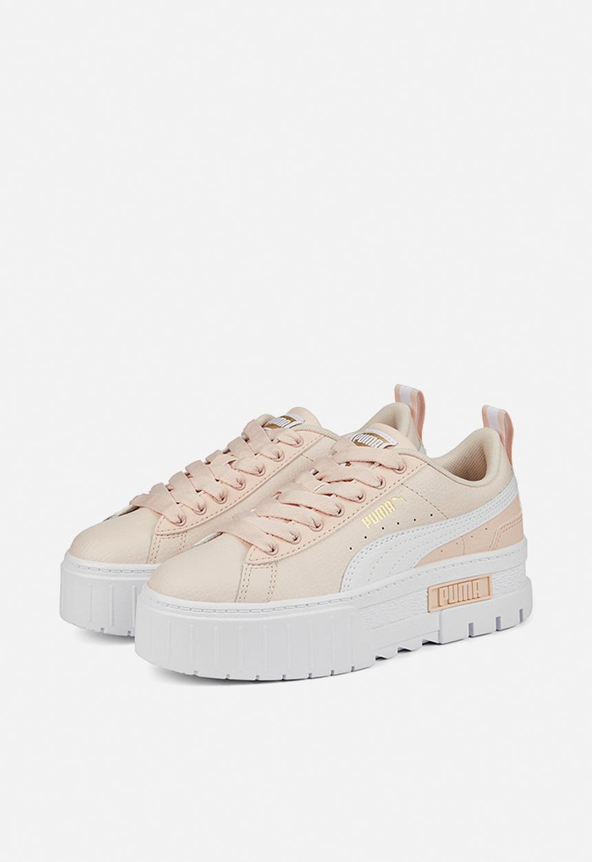 PUMA - Mayze lth jr - island pink/puma white