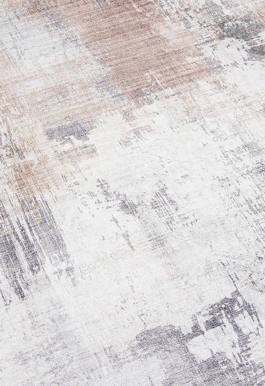 Sixth Floor - Gienah rug - modern abstract muddy yellow