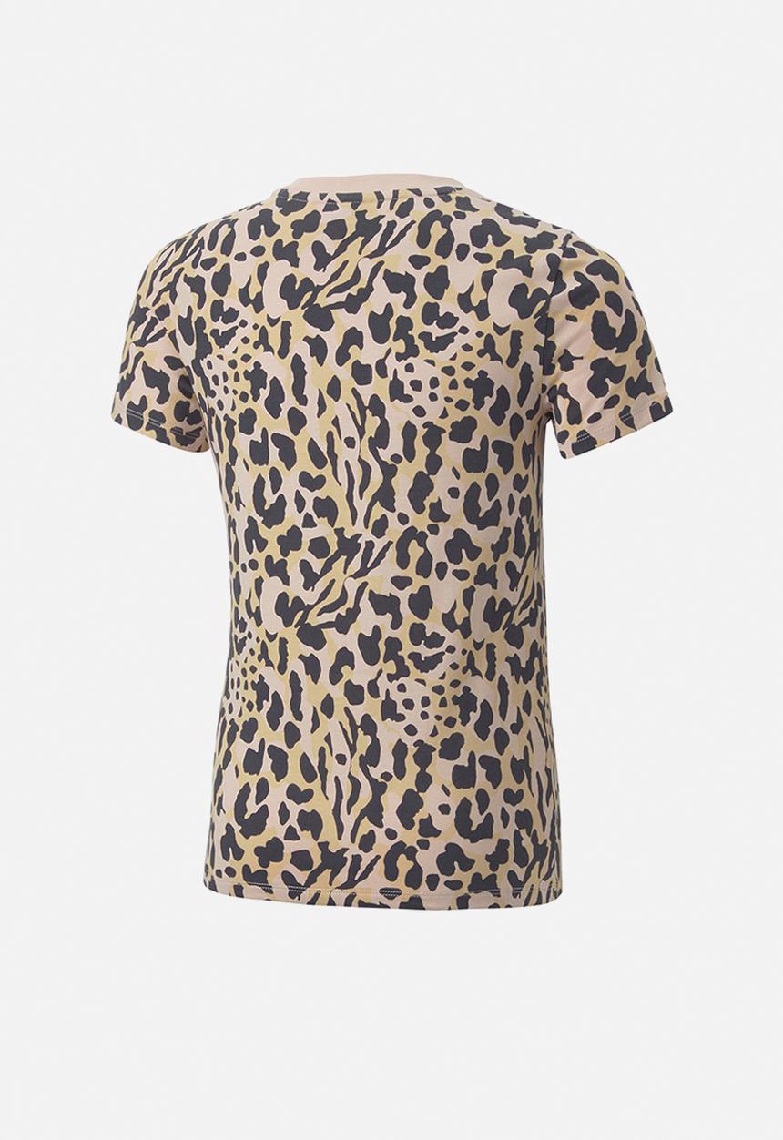 PUMA - Alpha aop tee g - rose quartz/aop