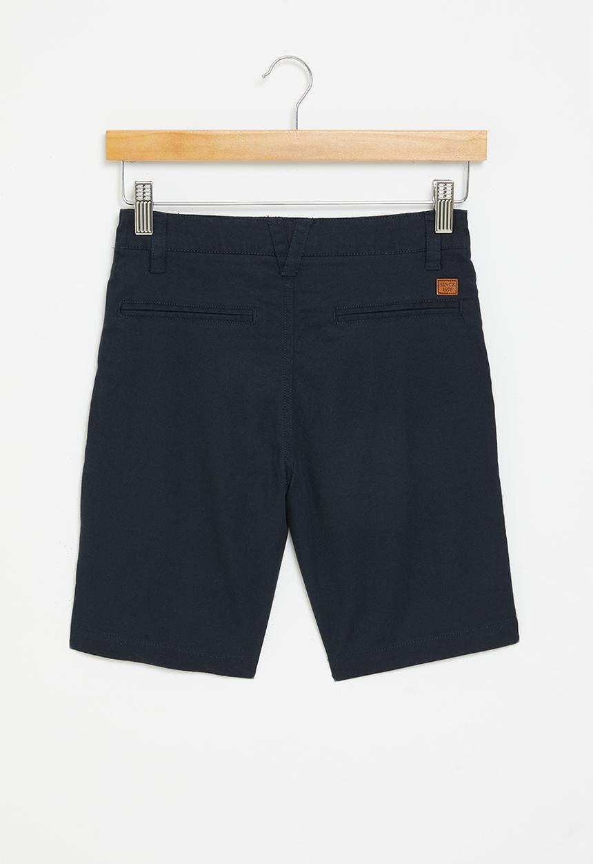 POLO - Boys chino short - navy